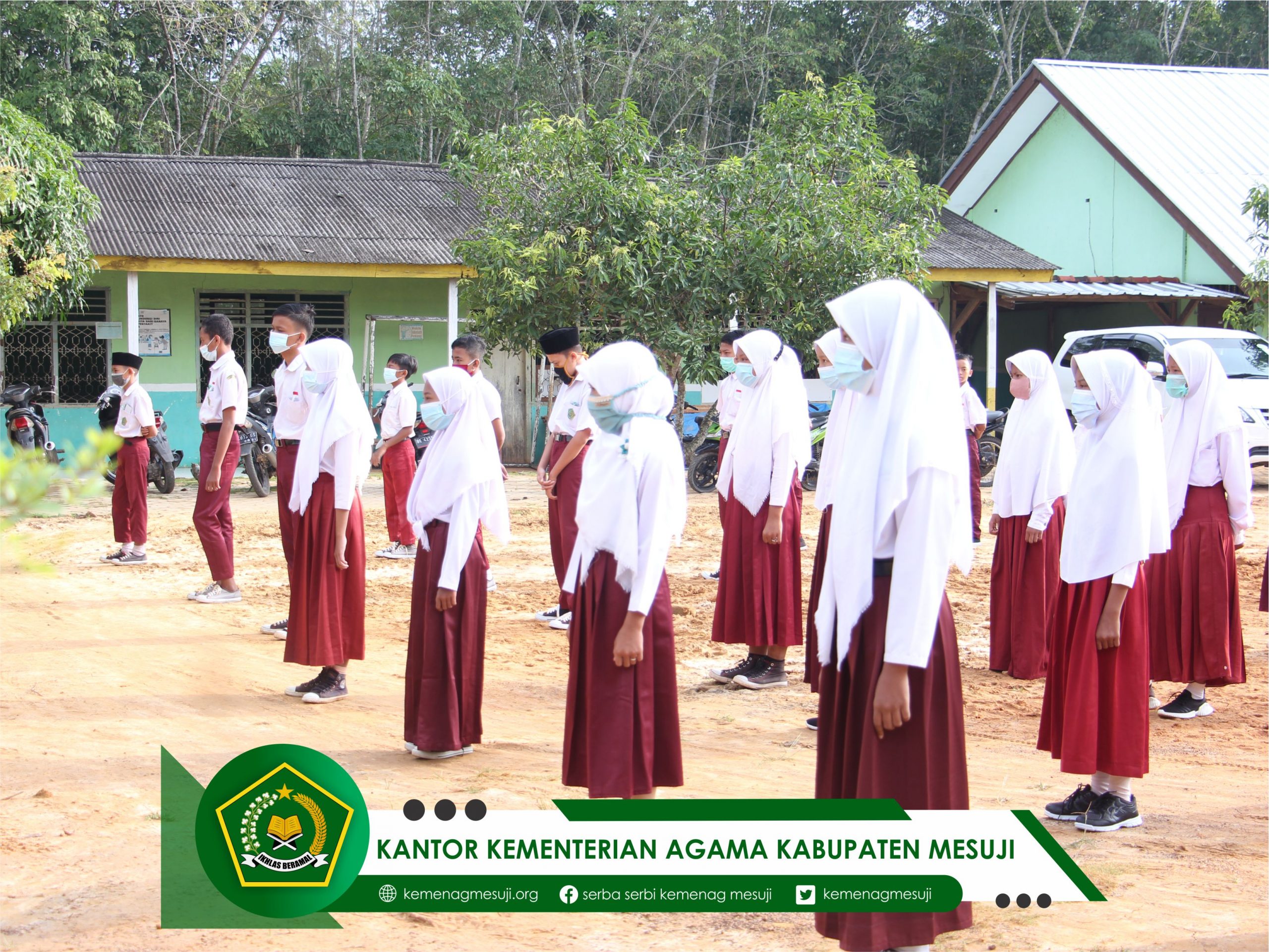 Kankemenag Mesuji Pada Pembukaan Ujian Madrasah: Orang Pintar Banyak, yang Baik Belum Tentu.