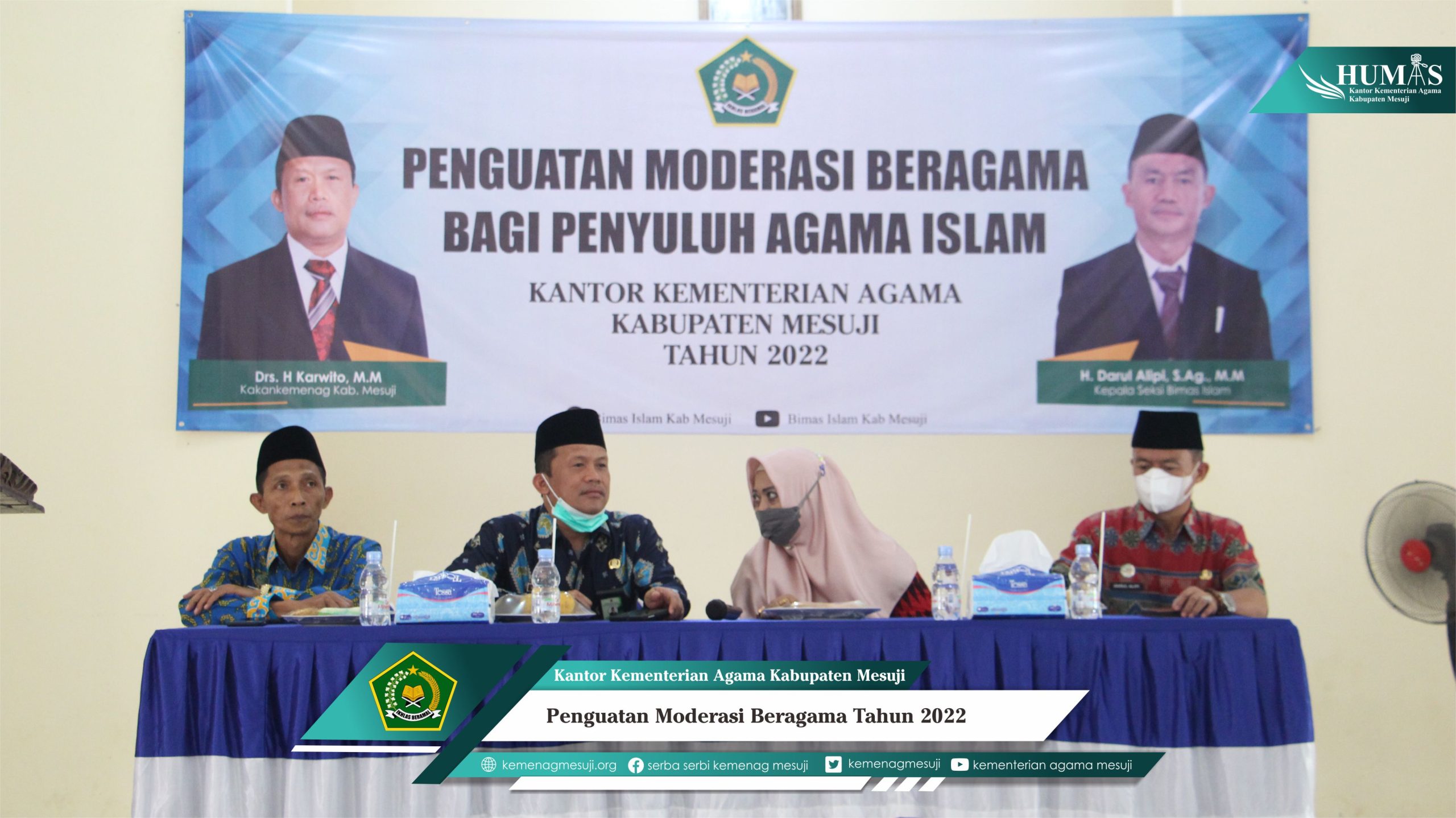 penguatan moderasi beragama bagi penyuluh agama islam