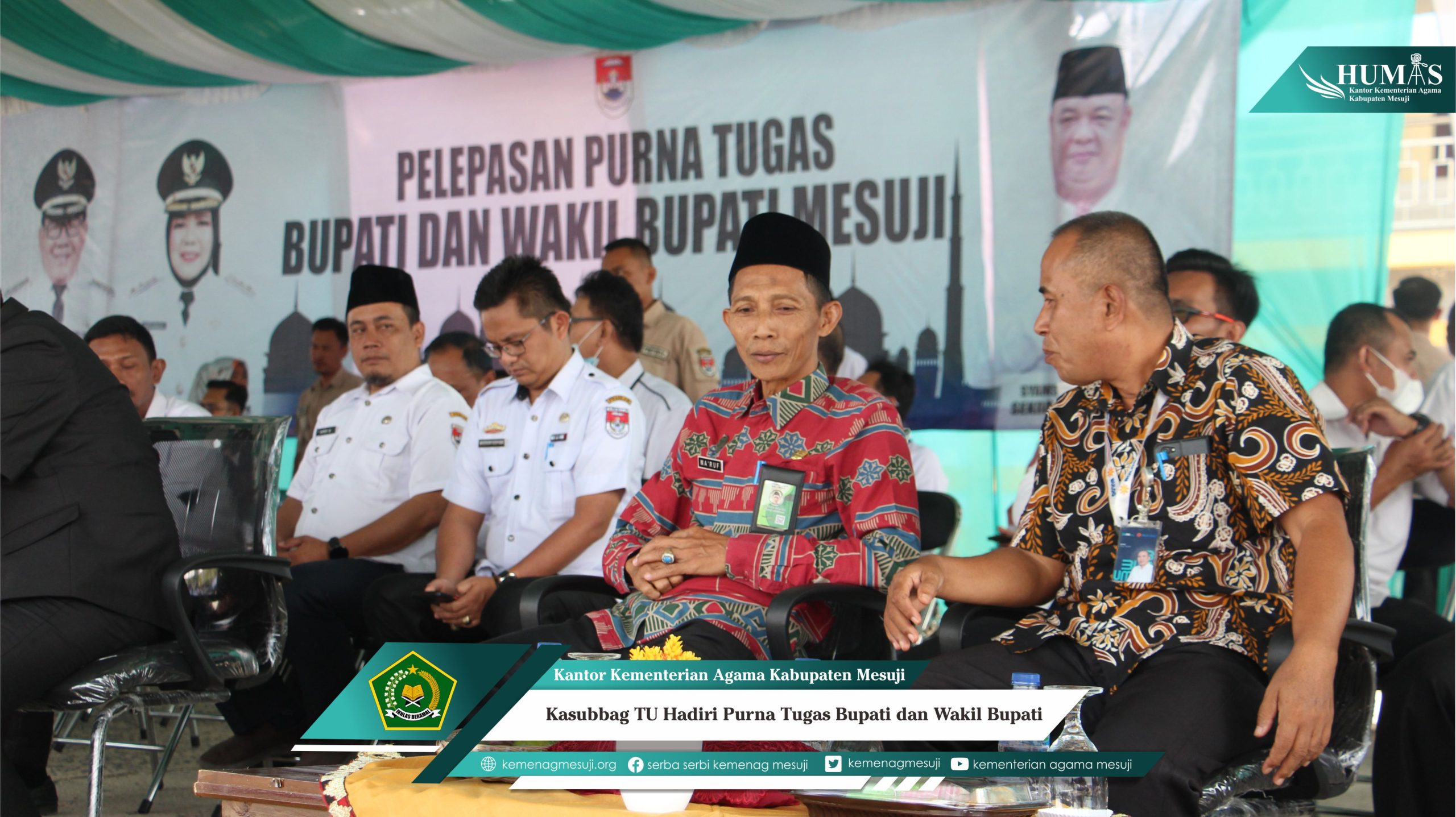 Kasubbag Tu Kemenag Mesuji Beri Tanggapan Usai Hadiri Pelepasan Purna Tugas Bupati