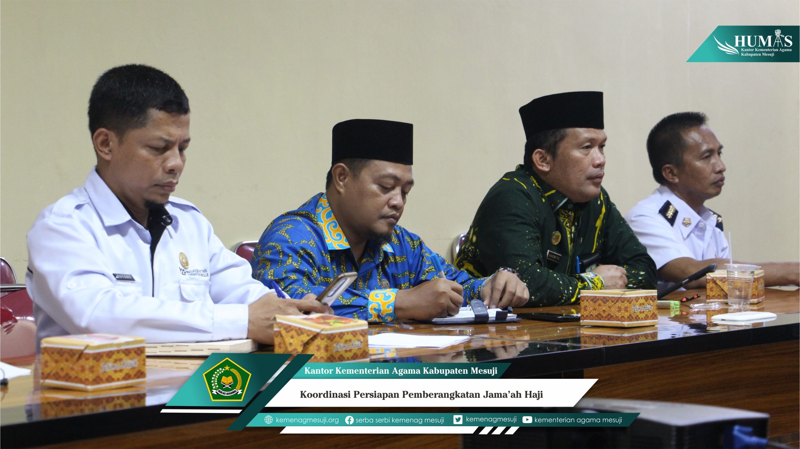 Koordinasi Sukseskan Keberangkatan Jama’ah Haji