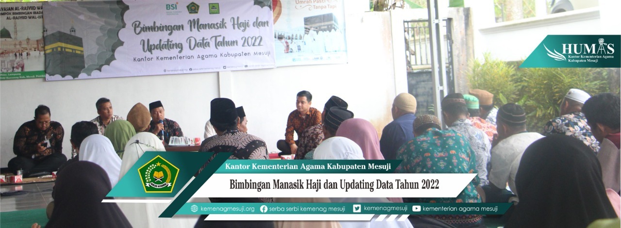 Jelang Pemberangkatan Haji 2023, Kasi PHU gelar Bimbingan Manasik Haji dan Updating Data Tahun 2022