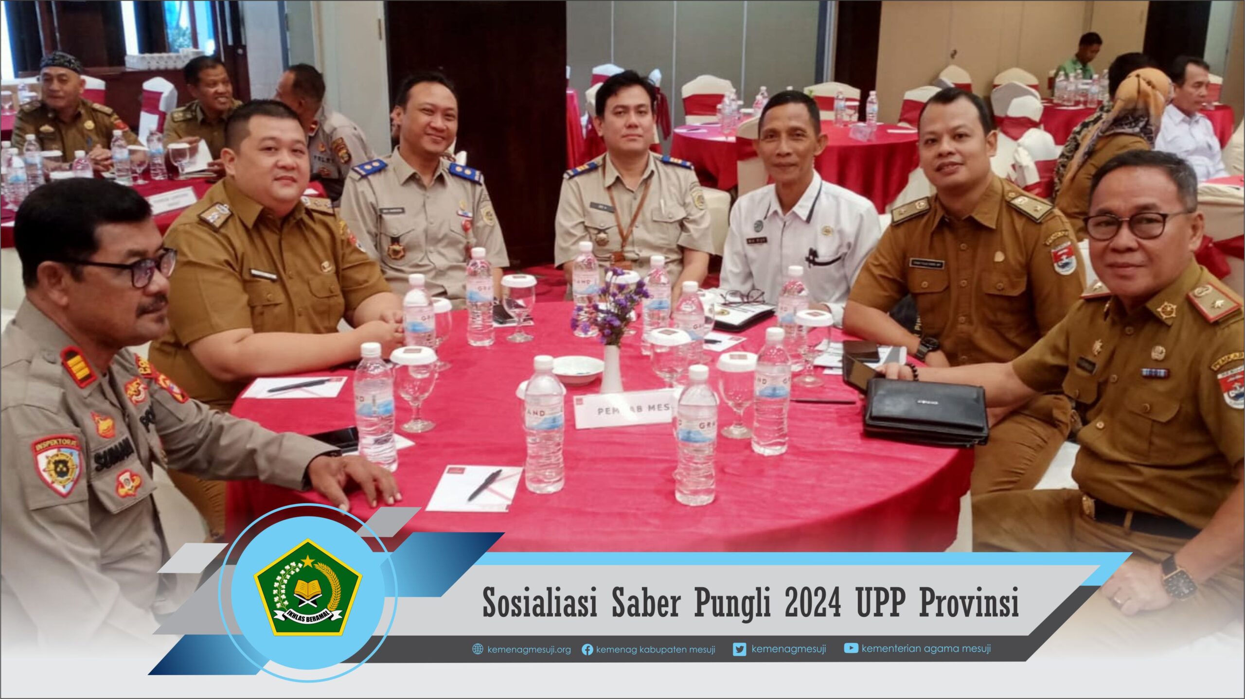 Plh Kepala Kemenag hadiri Sosialisasi Saber Pungli Tahun 2024 UPP Provinsi